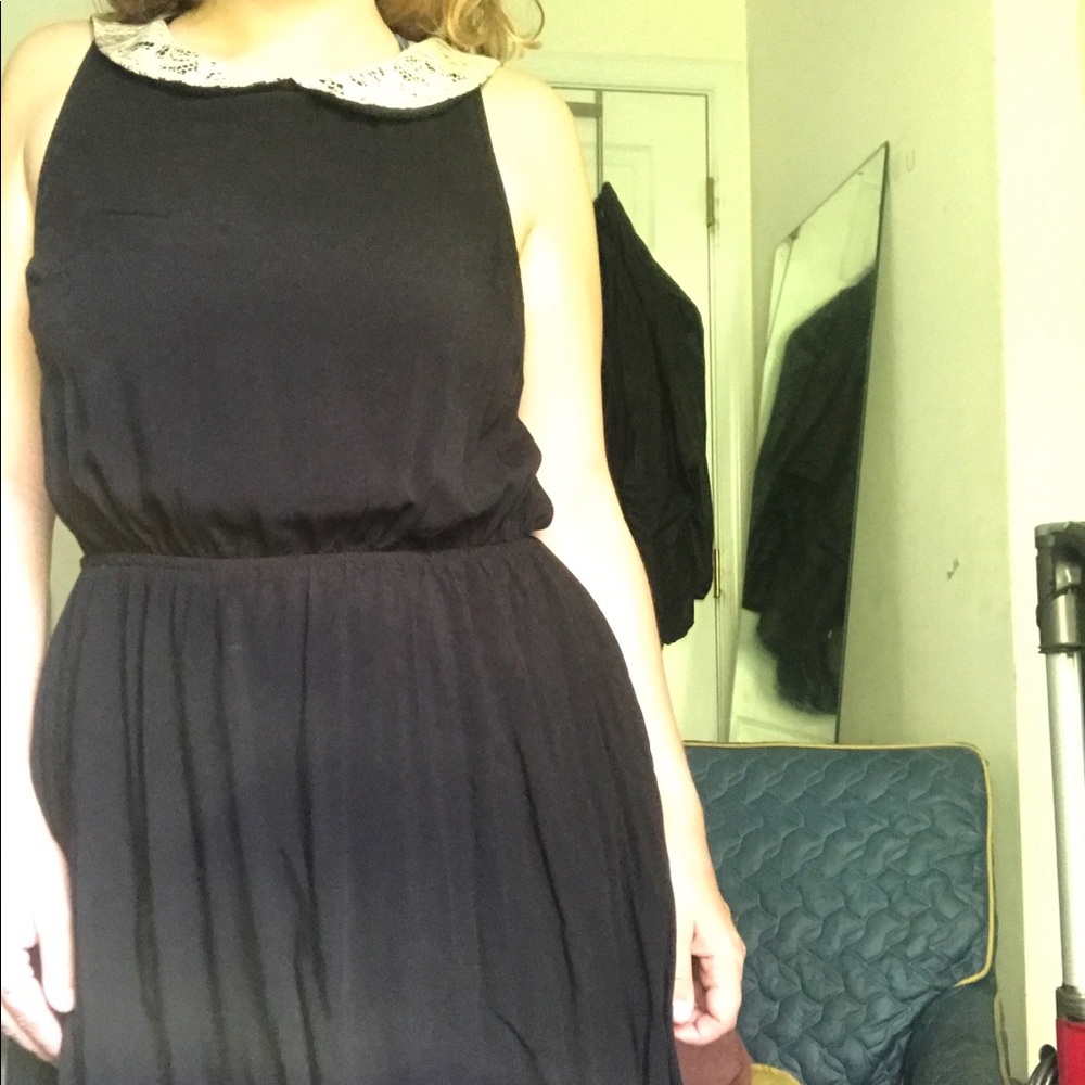Forever 21 Black Babydoll Dress size Large